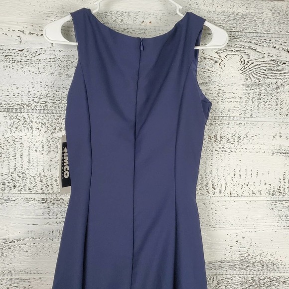 Simco Formalwear Women Fit and Flare Prom Sleeveless Dress Size 0 - Picture 7 of 14